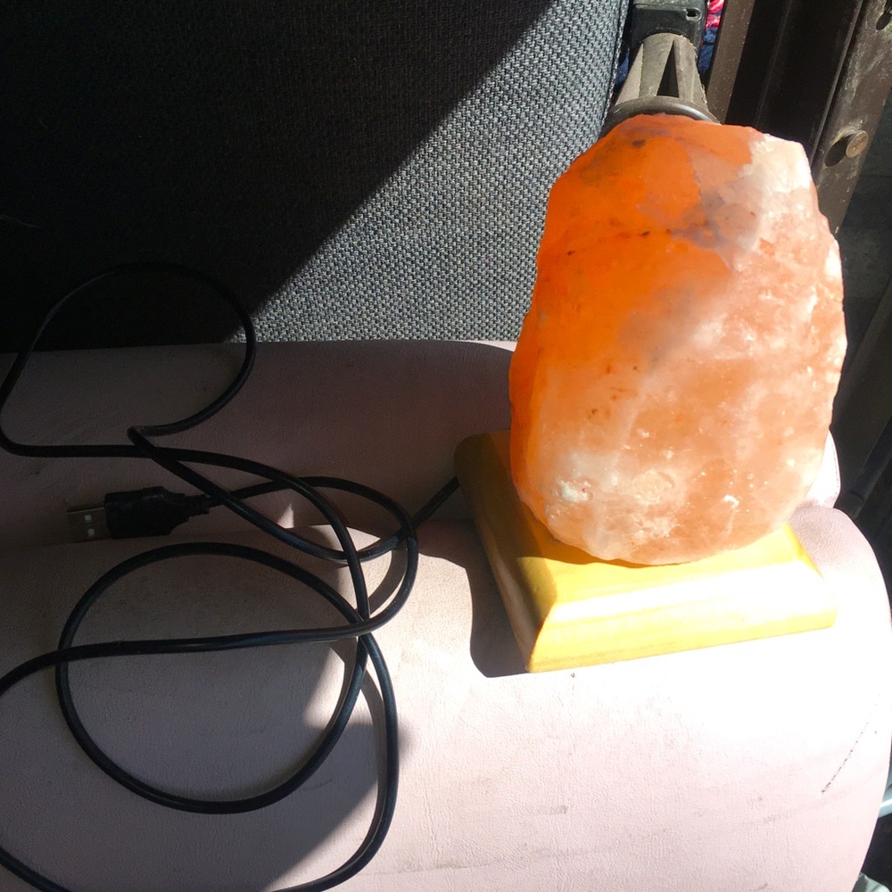 Color Changing Epsom Salt Lamp